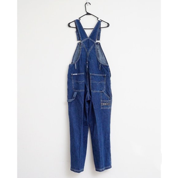 Vintage 90s RVT Women's Utility Carpenter Overall M/L - Picture 2 of 8
